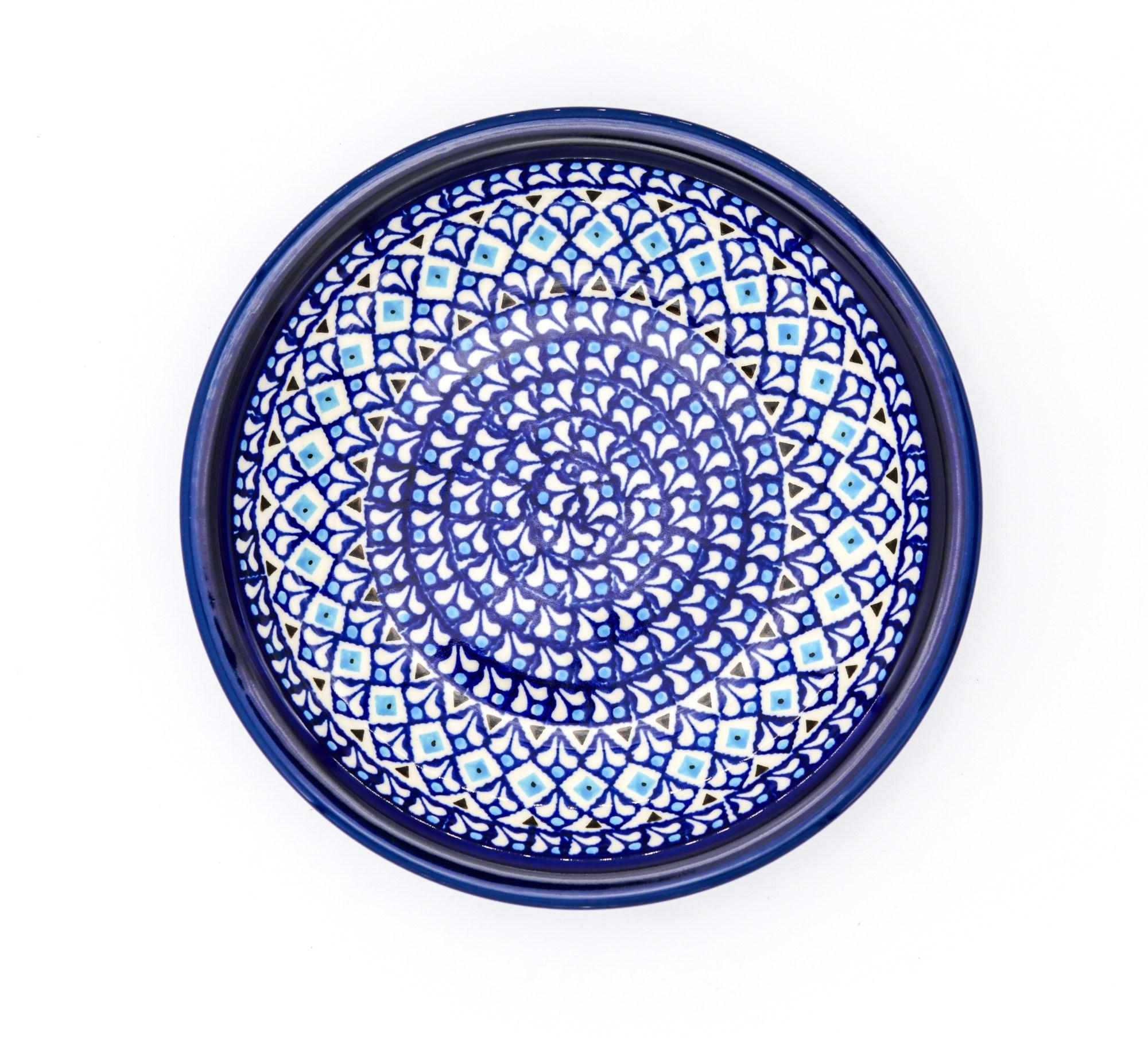Pasta Bowl Blue Mandala - Image 2
