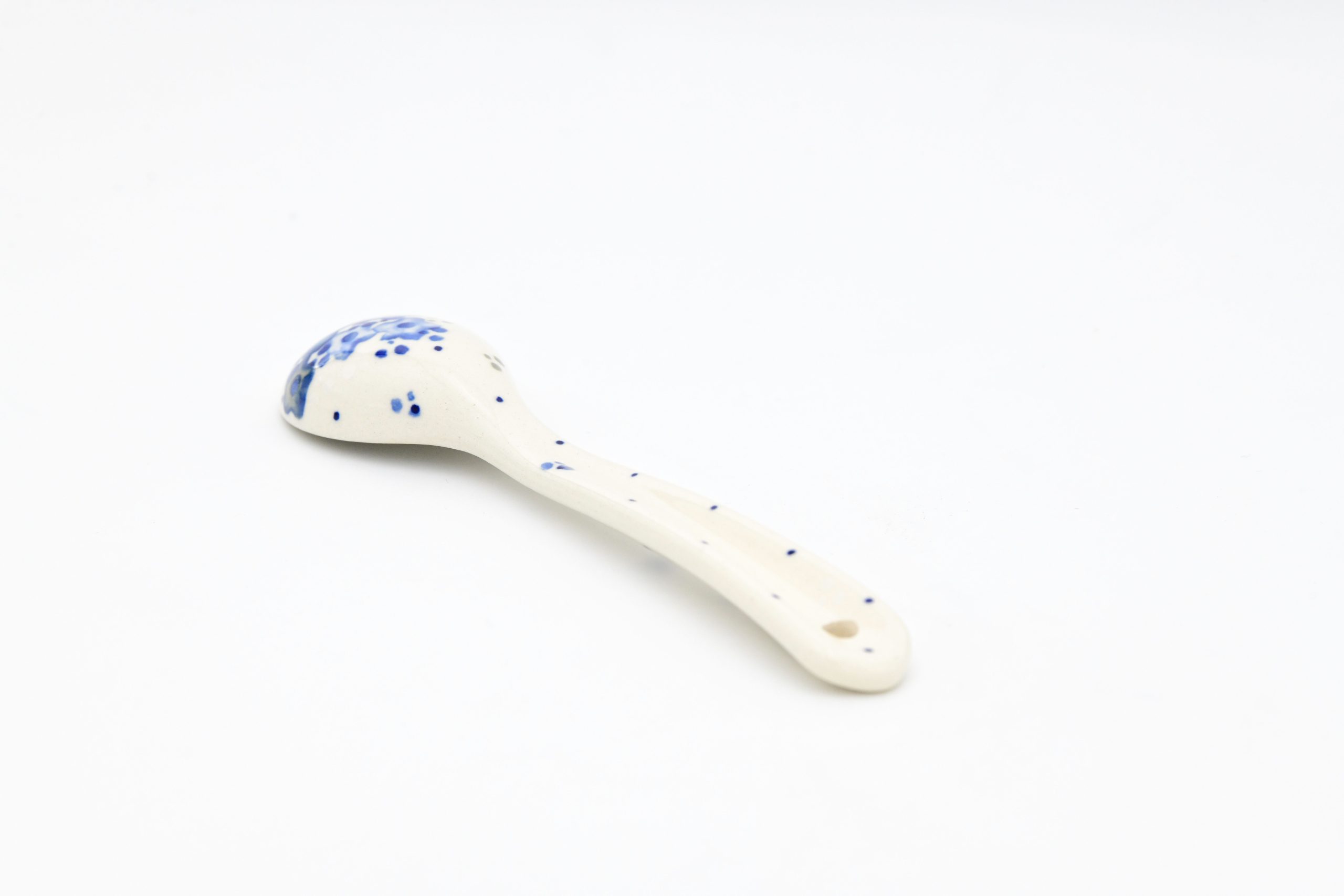 Spoon 6" Tiny Blue Floral - Image 2
